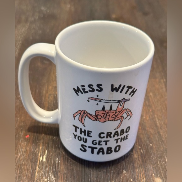 EUC funny Look Human coffee mug. Very sturdy - Picture 2 of 3